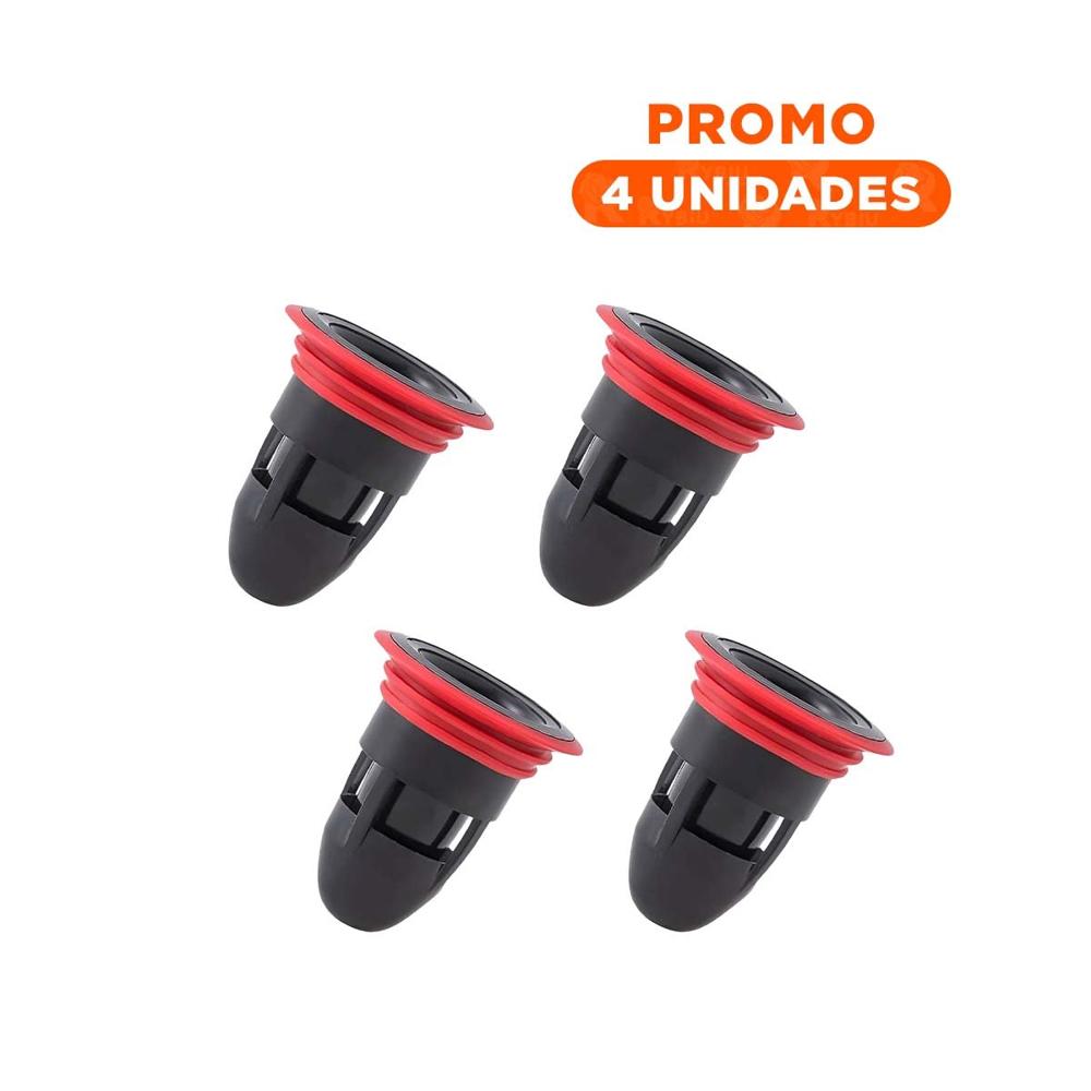 Pack4 Filtro de Drenaje para Espacio Higienico con Proteccion Negro Y+Regalo Sticker