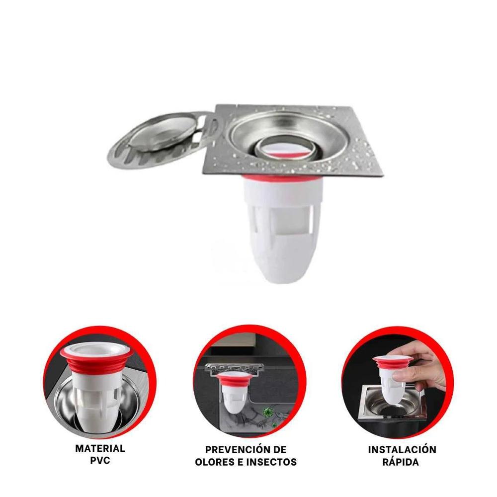 Sistema de Piso Blanco con Control de Olores para Espacio Higienico Y+Ligas Regalo Sistema de Piso Blanco con Control de Olores para Espacio Higienico Y+Ligas Regalo