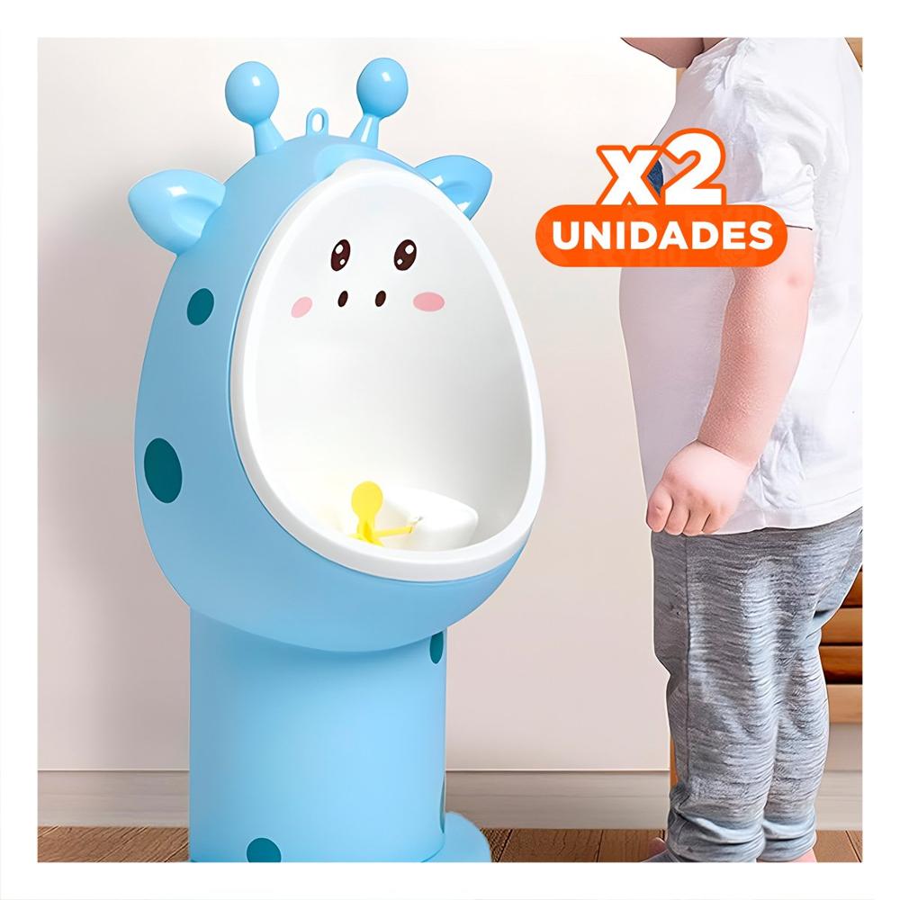 Pack2 Inodoro de Firaja para Ninos con Base Estable y Comodo Celeste Y+Regalo Sticker Pack2 Inodoro de Firaja para Ninos con Base Estable y Comodo Celeste Y+Regalo Sticker
