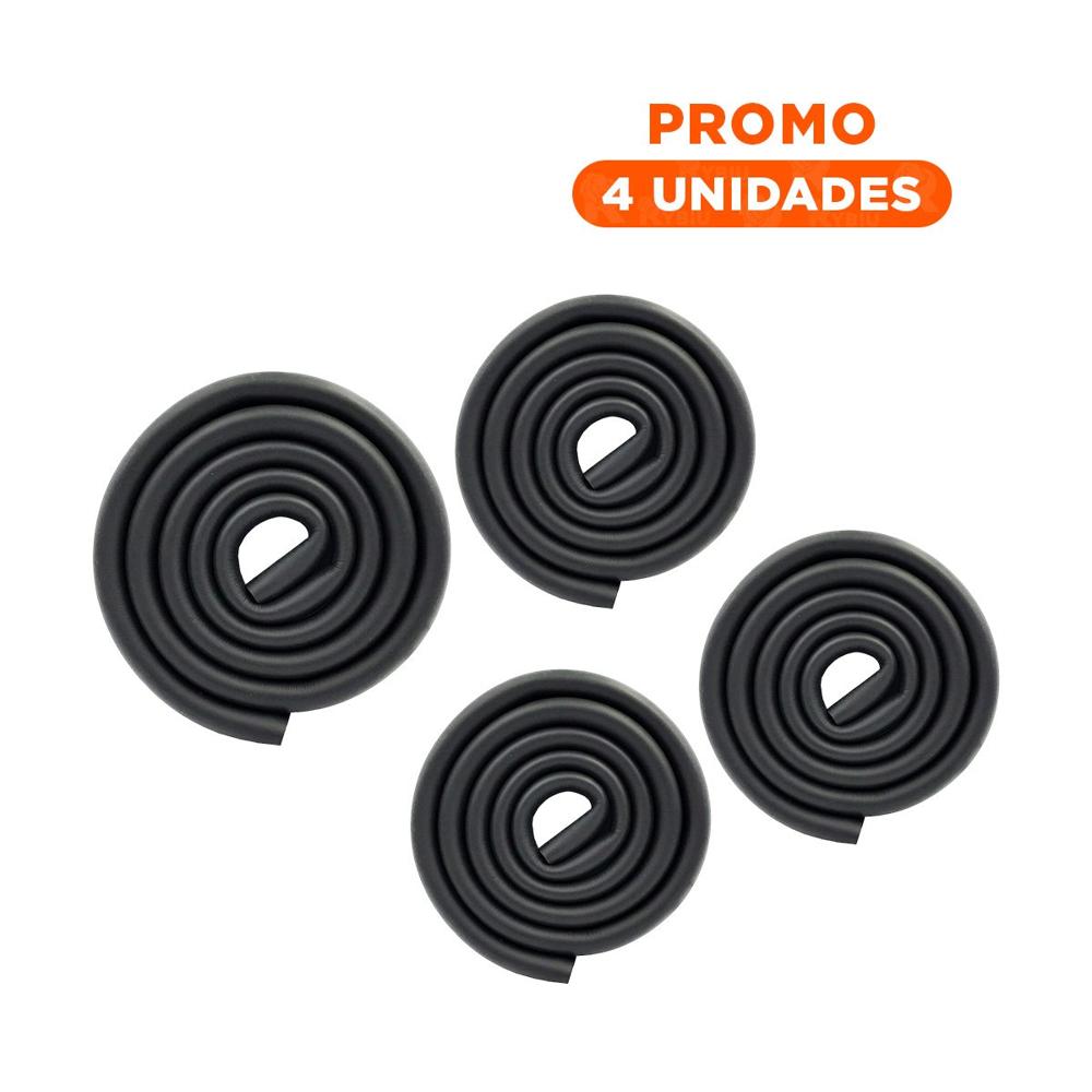 Pack4 Esquina Acolchada de Espuma Flexible para Bordes de Muebles Casa Negro Y+Regalo Sticker Pack4 Esquina Acolchada de Espuma Flexible para Bordes de Muebles Casa Negro Y+Regalo Sticker