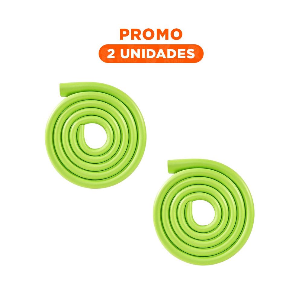 Pack2 Perfil Protector de Bordes Espuma 2 Metros Verde Limon Cuidado Diario Casa Pack2 Perfil Protector de Bordes Espuma 2 Metros Verde Limon Cuidado Diario Casa
