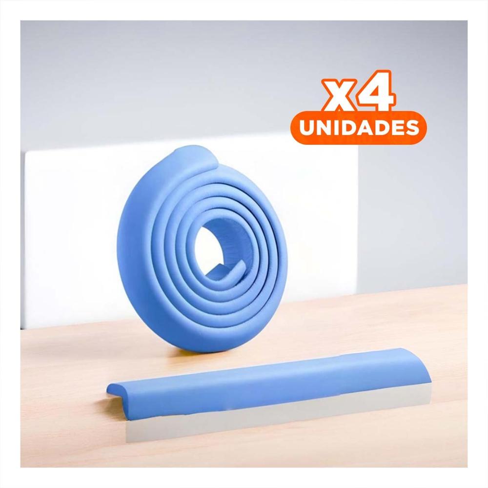 Pack4 Esquina Acolchada de Espuma Suave para Bordes Filosos de Mesa Hogar Azul Y+Papel Regalo Pack4 Esquina Acolchada de Espuma Suave para Bordes Filosos de Mesa Hogar Azul Y+Papel Regalo