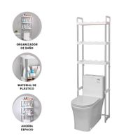 Sistema para aseo 3 niveles plastico con estilo ondas para hogar Y+Ligas Regalo