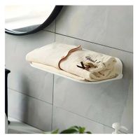 Estante Plegable para Pared Flotante con Soporte Estable Blanco Y+Post It