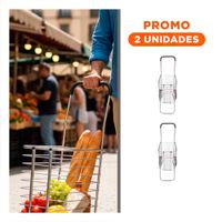 Pack2 Dispositivo de Carga Cerrado Plegable Plateado para Traslado Controlado