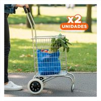 Pack2 Mecanismo de Carga Cerrado Plegable Plateado para Uso Diario Y+Papel Regalo