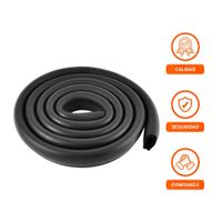 Guarda Esquina de Espuma Acolchada para Bordes de Mesa Cuidado Hogar Negro Y+Ligas Regalo