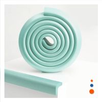 Cinta Protectora de Bordes Espuma 2 Metros Verde Agua Seguridad Interior Y+Ligas Regalo