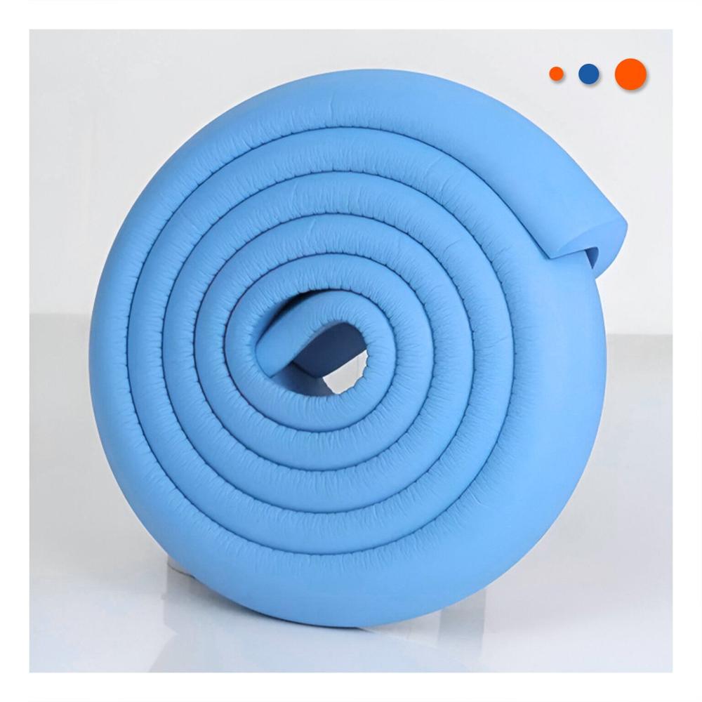 Guarda Esquina de Espuma Flexible para Bordes Filosos de Muebles Hogar Azul Y+Regalo Sticker Guarda Esquina de Espuma Flexible para Bordes Filosos de Muebles Hogar Azul Y+Regalo Sticker
