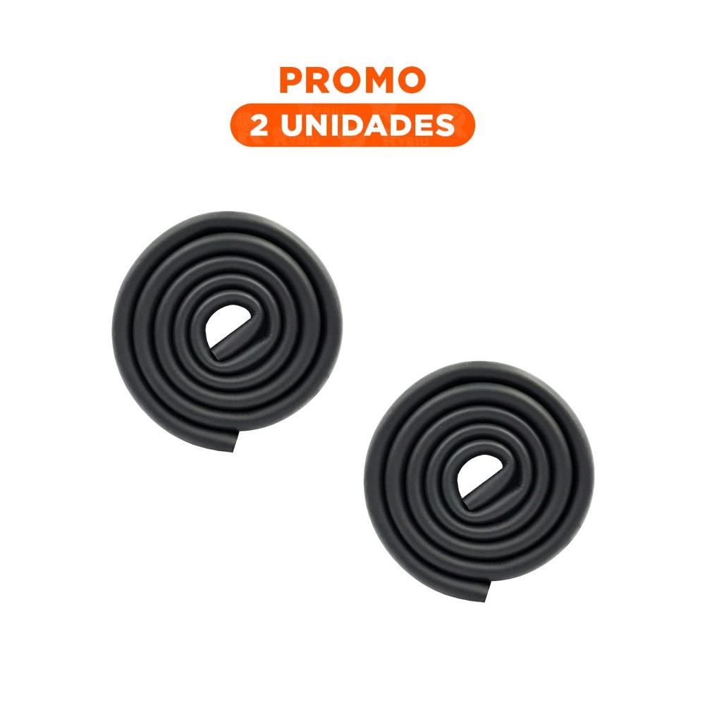 Pack2 Cobertura Esquina de Espuma Flexible para Bordes de Muebles Casa Negro Pack2 Cobertura Esquina de Espuma Flexible para Bordes de Muebles Casa Negro