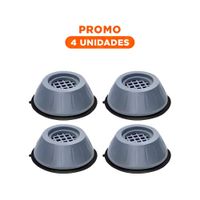 Pack4 Protector Domestico Antivibratorio y Antideslizante en Set de Cuatro Y+Regalo Sticker