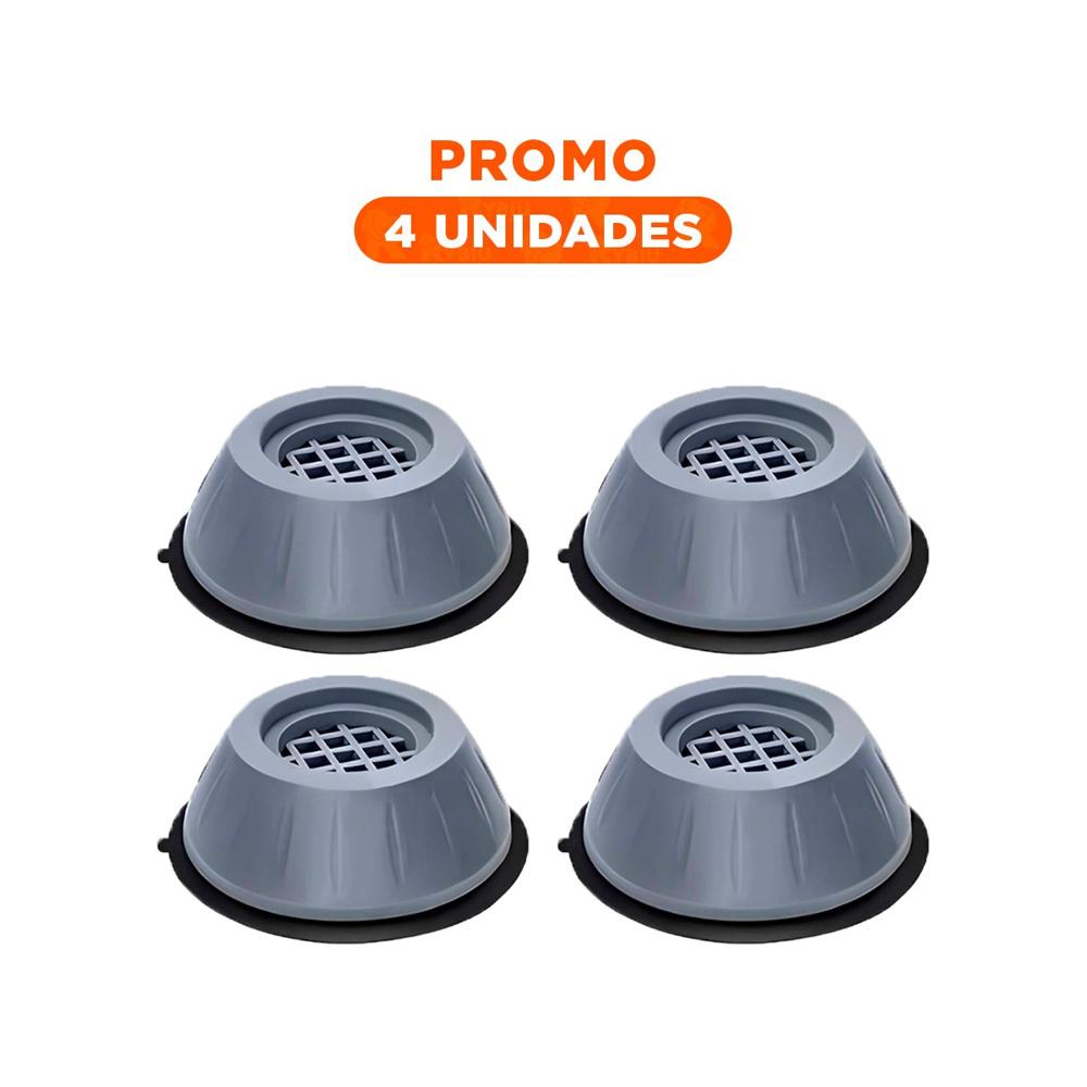 Pack4 Protector Domestico Antivibratorio y Antideslizante en Set de Cuatro Y+Regalo Sticker