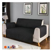 Cubierta para Sofa con Dimensiones 130x195cm en Negro de Uso Diario Y Regalo Sticker