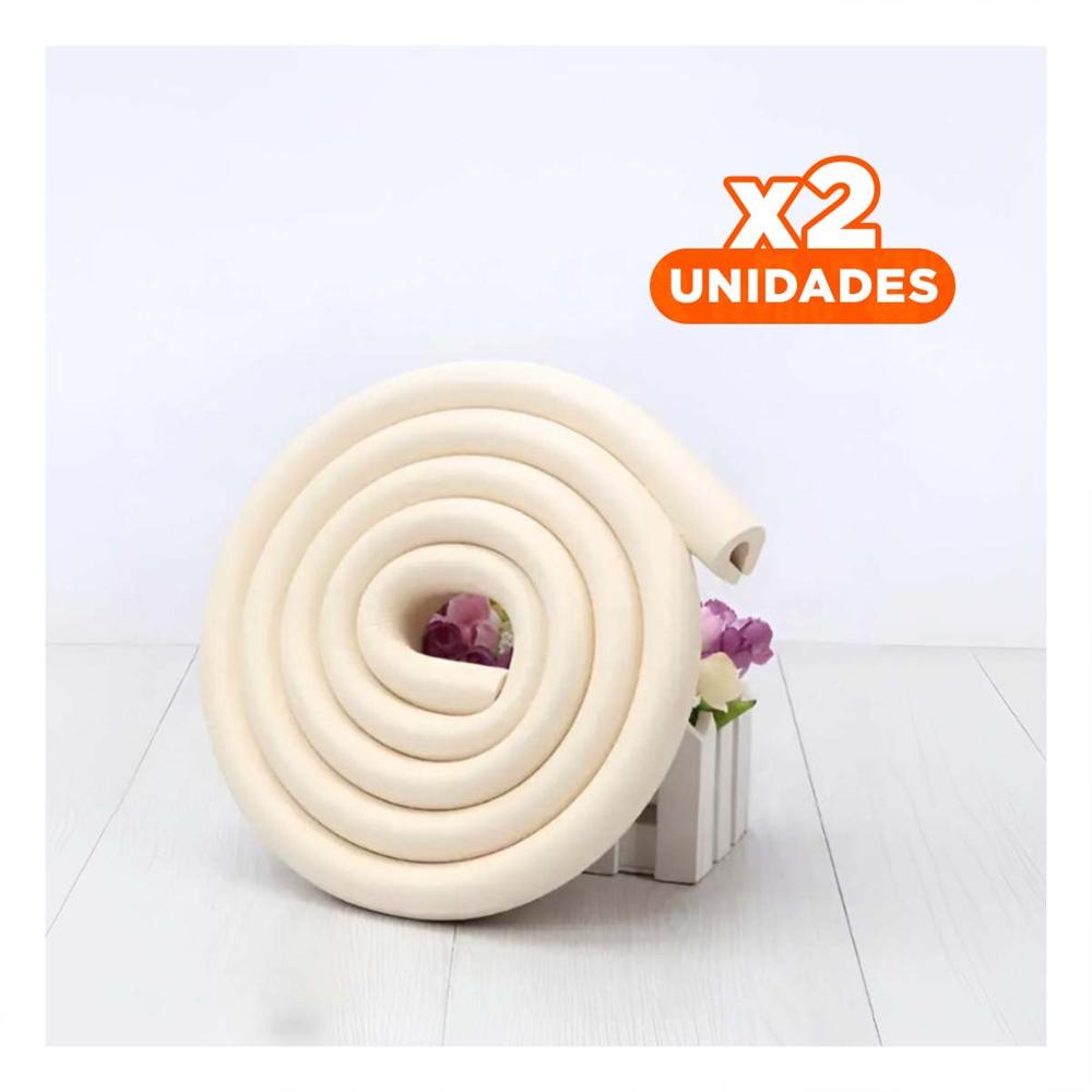 Pack2 Cobertura Esquina de Espuma Acolchada para Bordes de Mesa Seguridad Crema Y+Papel Regalo Pack2 Cobertura Esquina de Espuma Acolchada para Bordes de Mesa Seguridad Crema Y+Papel Regalo