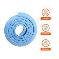 Guarda Esquina de Espuma Acolchada para Bordes de Mesa Cuidado Azul Y+Ligas Regalo