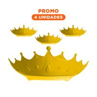 Pack4 Visera de Ducha Infantil Ajustable Forma   Amarilla Y+Regalo Sticker
