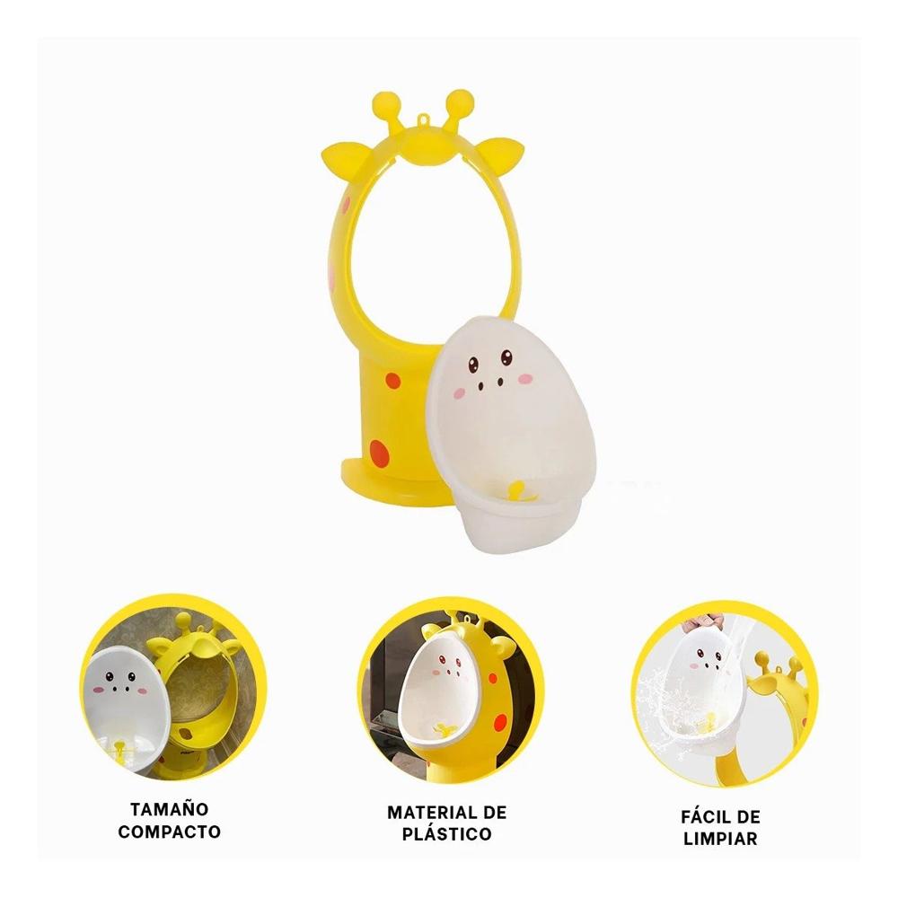 Potty de Firaja para Ninos con Bordes Suaves y Material Durable Amarillo Y+Ligas Regalo Potty de Firaja para Ninos con Bordes Suaves y Material Durable Amarillo Y+Ligas Regalo