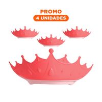 Pack4 Visera de Ducha Infantil Ajustable Forma   Rosada Y+Regalo Sticker