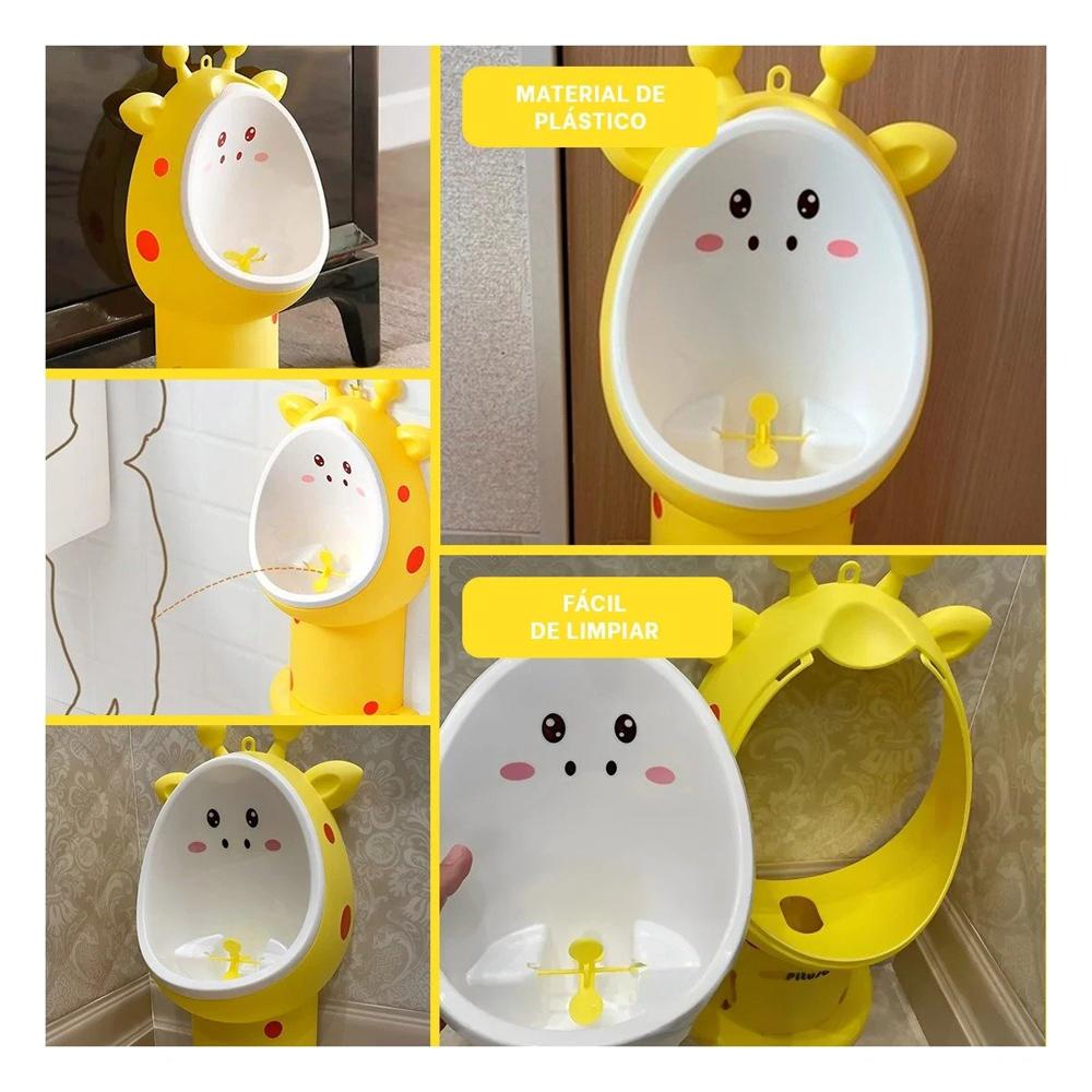 Bacinica Infantil de Firaja con Material Resistente y Facil Limpieza Amarillo Bacinica Infantil de Firaja con Material Resistente y Facil Limpieza Amarillo