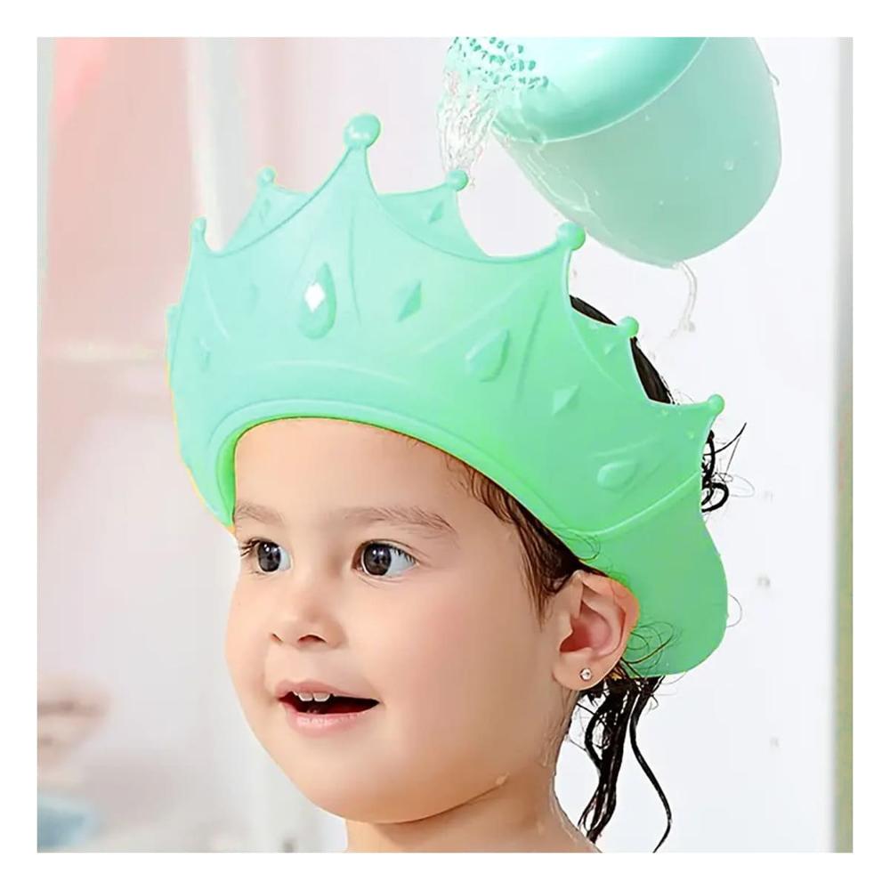 Infantil Ajustable para Ducha con Formato Gorro Verde Agua Y+Papel Regalo Infantil Ajustable para Ducha con Formato Gorro Verde Agua Y+Papel Regalo