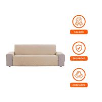 Cubierta Protectora de Superficie para Sofa Beige con Medida 130x195cm Y Ligas Regalo