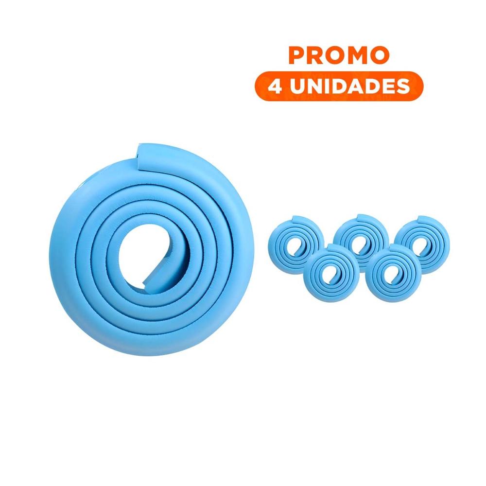 Pack4 Esquina Acolchada de Espuma Flexible para Bordes de Muebles Casa Azul Y+Regalo Sticker Pack4 Esquina Acolchada de Espuma Flexible para Bordes de Muebles Casa Azul Y+Regalo Sticker