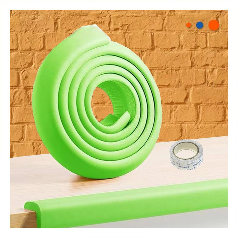 Cinta Protectora de Bordes Espuma 2 Metros Verde Limon Uso Diario Plus Y+Post It