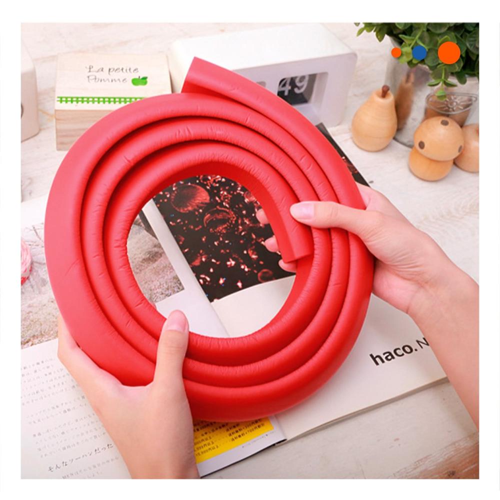 Guarda Esquina de Espuma Flexible para Bordes Filosos de Muebles Hogar Rojo Y+Regalo Sticker Guarda Esquina de Espuma Flexible para Bordes Filosos de Muebles Hogar Rojo Y+Regalo Sticker