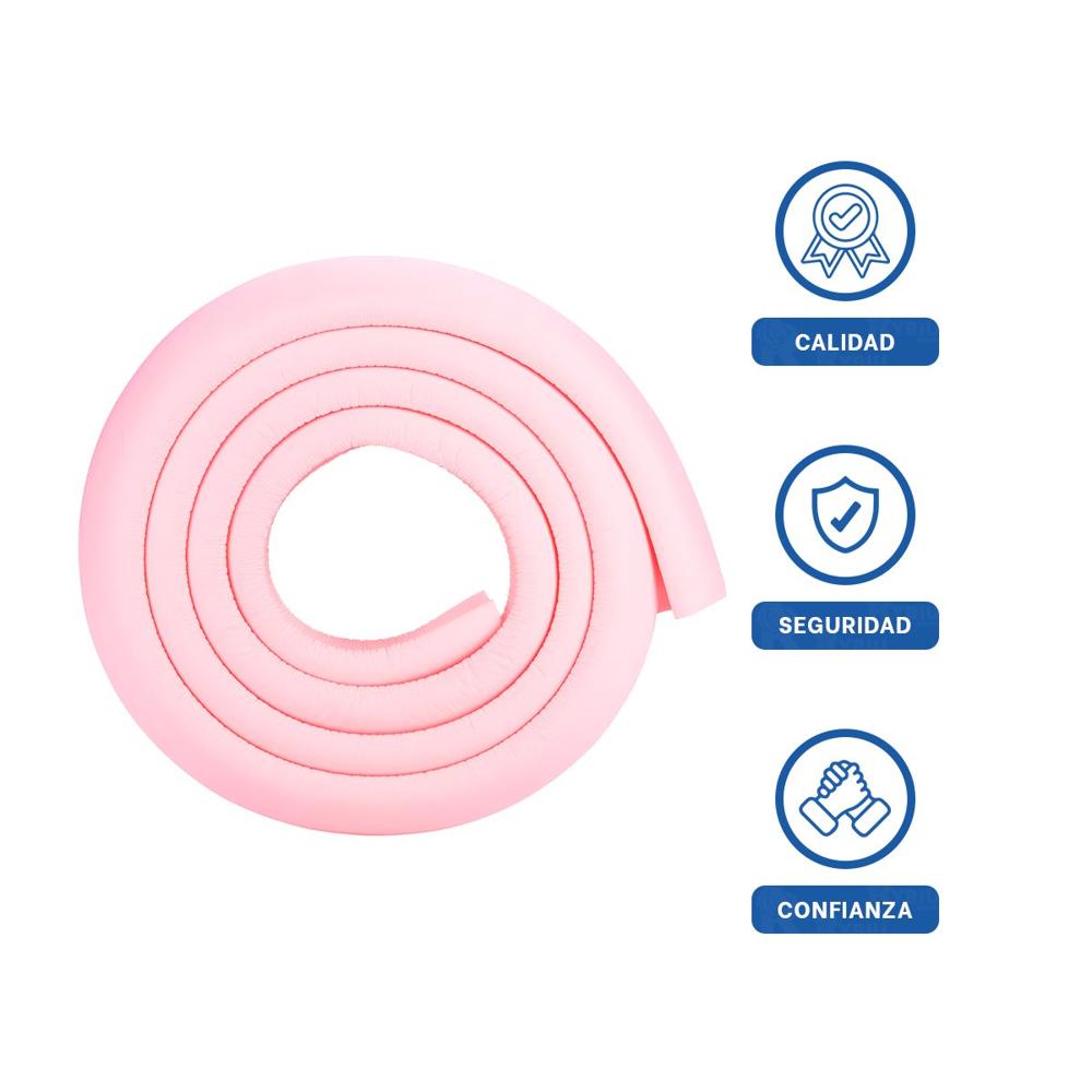 Guarda Esquina de Espuma Acolchada para Bordes de Mesa Cuidado Rosa Y+Ligas Regalo