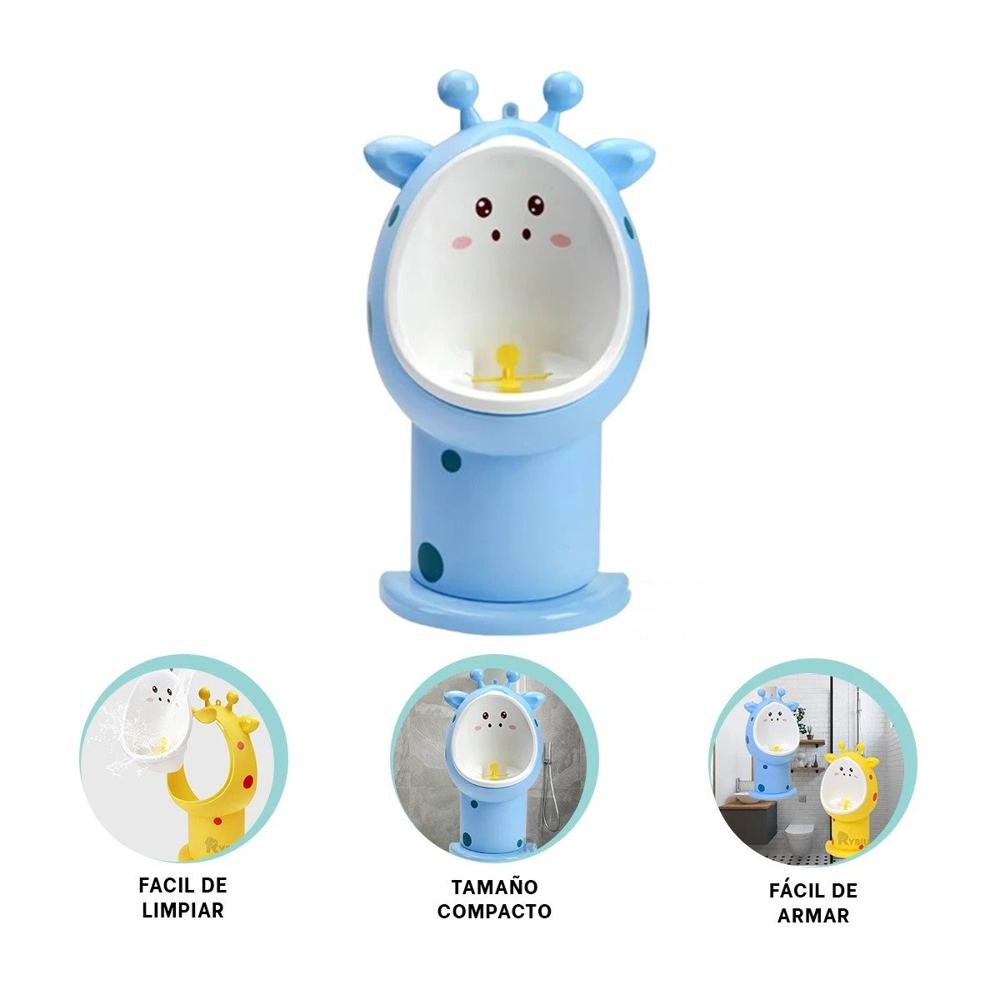 Potty de Firaja para Ninos con Bordes Suaves y Material Durable Celeste Y+Ligas Regalo Potty de Firaja para Ninos con Bordes Suaves y Material Durable Celeste Y+Ligas Regalo