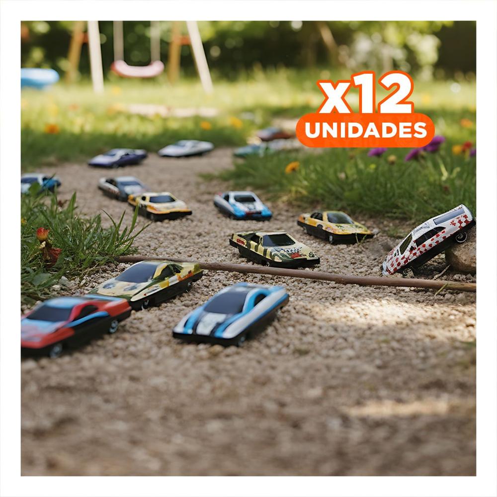 Pack12 Combo Autos Metal 24 Unidades para Uso Diario y Momentos de Diversion