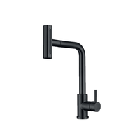 Mezcladora Cocina al Mueble Acero Inox. 4 funciones SGP -Black-Fratelli