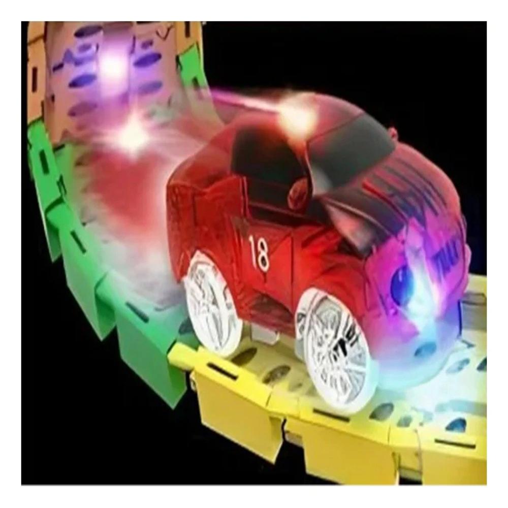 Camino de Colores con Carro Juguete para Niños Creativo y Colorido Y+Ligas Regalo