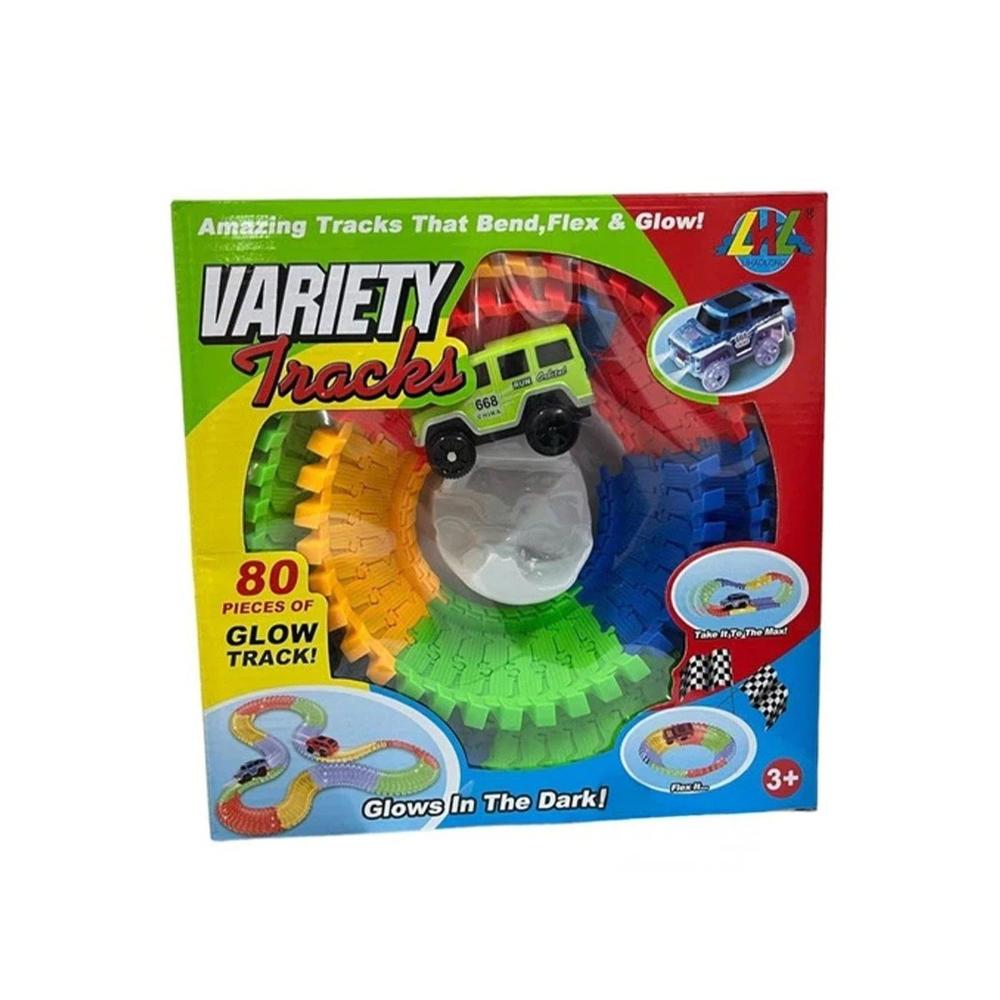 Ruta de Colores con Carro para Niños Creativo y Alegre Y+Papel Regalo