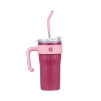 Vaso Tumbler Fluid Scool 800ml Acero Raspberry 400445