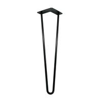 Pata de mesa Negra 50cm