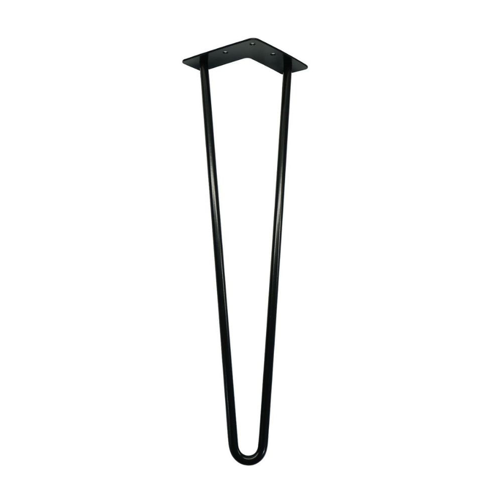 Pata de mesa Negra 50cm