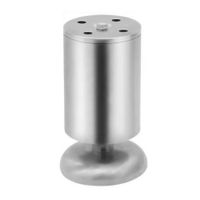 Pata de gabinete de acero inoxidable 10cm