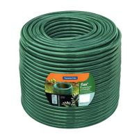 Manguera Flex Verde para jardín 5/8 Pvc 50 Metros Tramontina