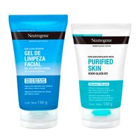 Neutrogena Duo Gel Deep Clean Más Exfoliante Purified Skin