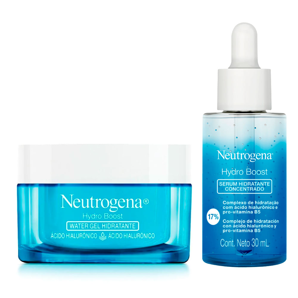 Combo Neutrogena Humectante Hydro Boost Gel Noche + Serum Combo Neutrogena Humectante Hydro Boost Gel Noche + Serum