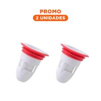 Pack2 Nucleo de Piso Blanco con Prevencion de Olores para Area Higienica