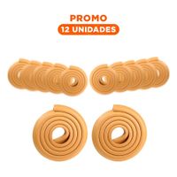 Pack12 Defensa Esquina de Espuma Acolchada para Bordes de Mesa Hogar Mostaza Y+Regalo Sticker