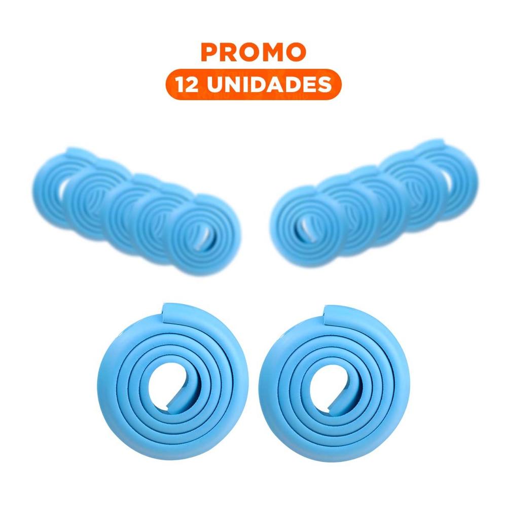 Pack12 Defensa Esquina de Espuma Acolchada para Bordes de Mesa Hogar Azul Y+Regalo Sticker Pack12 Defensa Esquina de Espuma Acolchada para Bordes de Mesa Hogar Azul Y+Regalo Sticker