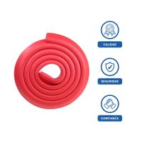 Guarda Esquina de Espuma Acolchada para Bordes de Mesa Cuidado en Casa Rojo Y+Ligas Regalo