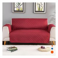 Cubierta para Sofa con Dimensiones 130x195cm en Guinda de Uso Diario Y Regalo Sticker