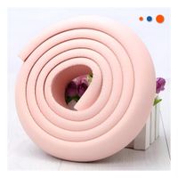 Guarda Esquina de Espuma Flexible para Bordes Filosos de Muebles Hogar Rosa Y+Regalo Sticker