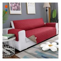 Cubierta de Sofa en Guinda con Dimensiones 130x195cm para Proteccion Completa Y notas