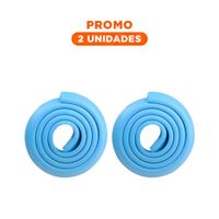 Pack2 Cobertura Esquina de Espuma Flexible para Bordes de Muebles Casa Azul