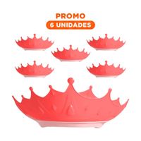 Pack6 Visera Ajustable Infantil para Uso Diario en Color Rosado